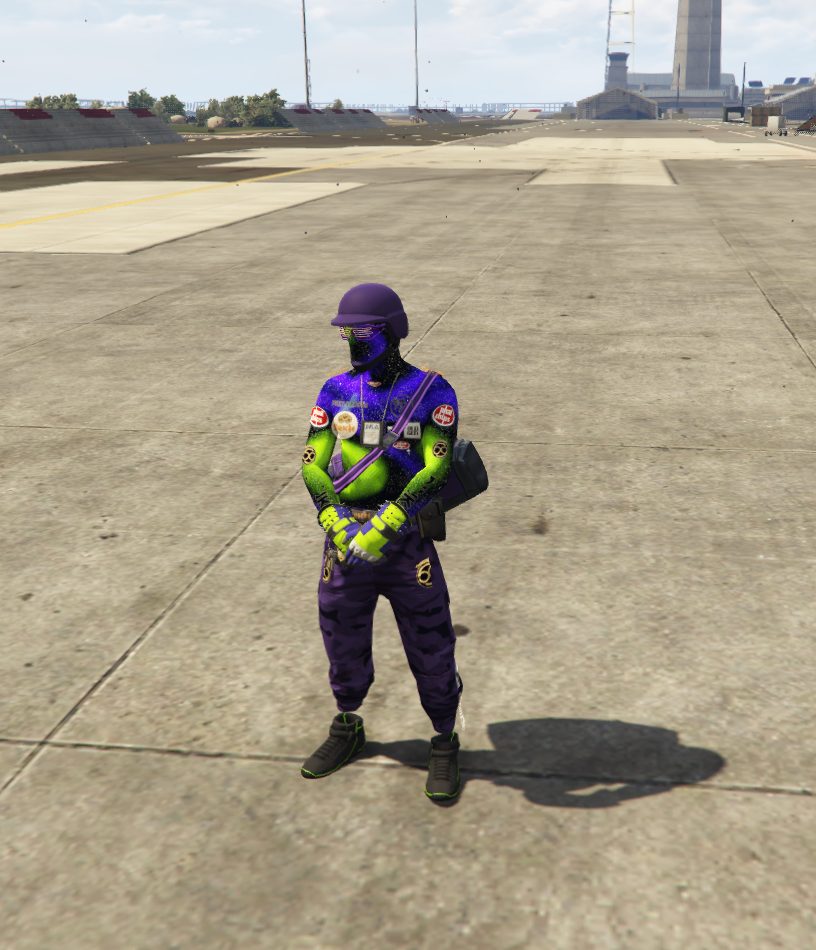 Galaxy Purple Lime