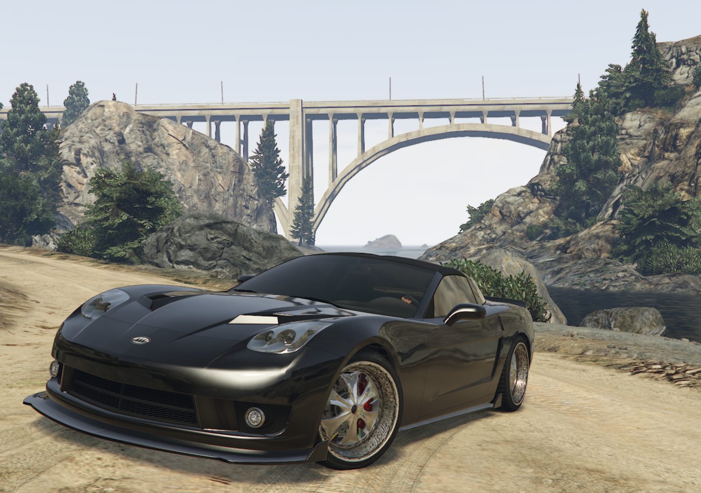 Corvette C6 Moddée